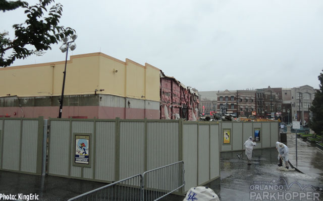universal studios orlando, Universal Studios Orlando Sudden Demolition of Soundstage 44