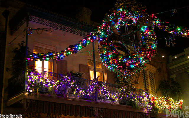 Disneyland Christmas by Day and Night