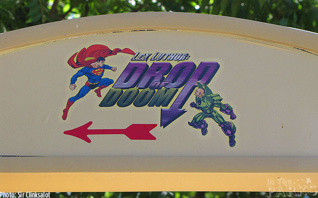 lex luthor drop of doom, Lex Luthor Drop of Doom Delayed at Six Flags Magic Mountain