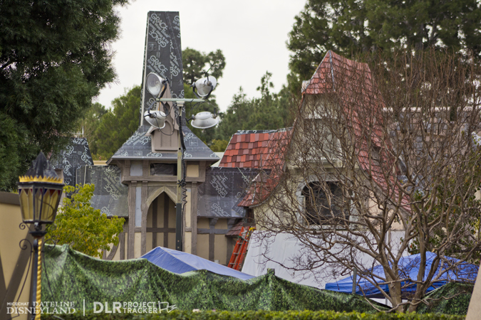 disneyland refurbishments, Disneyland continues through the winter off-season with refurbishments, construction