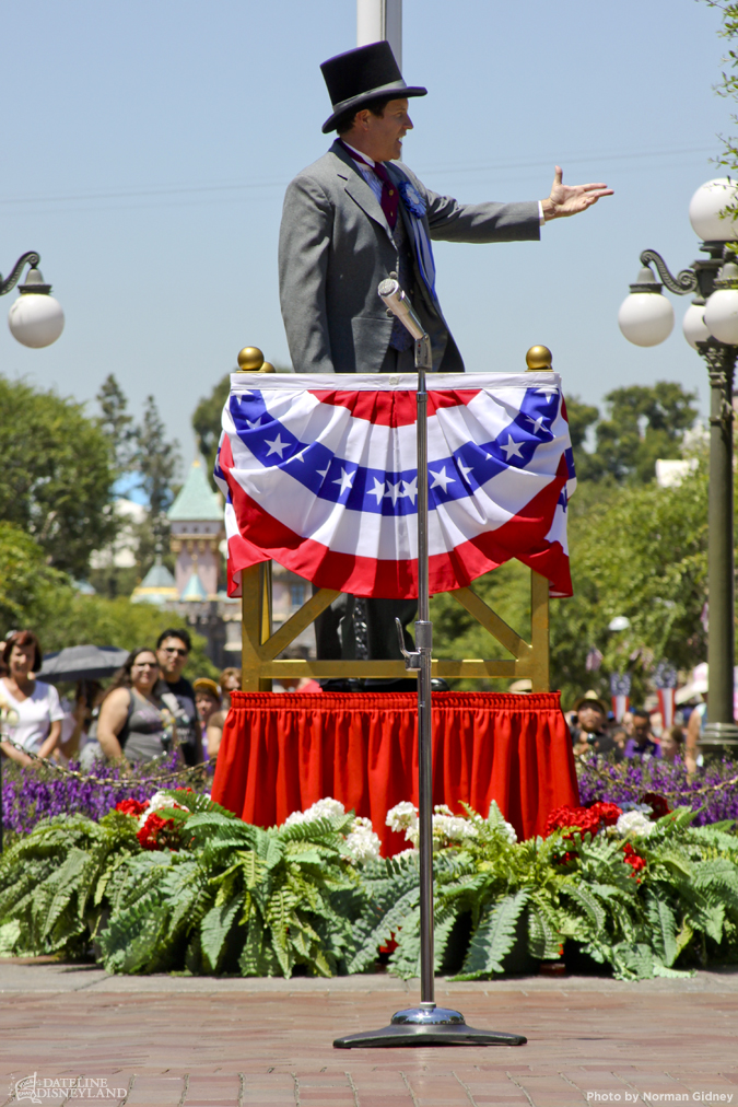 58th anniversary, Disneyland celebrates its 58th anniversary with characters and fireworks