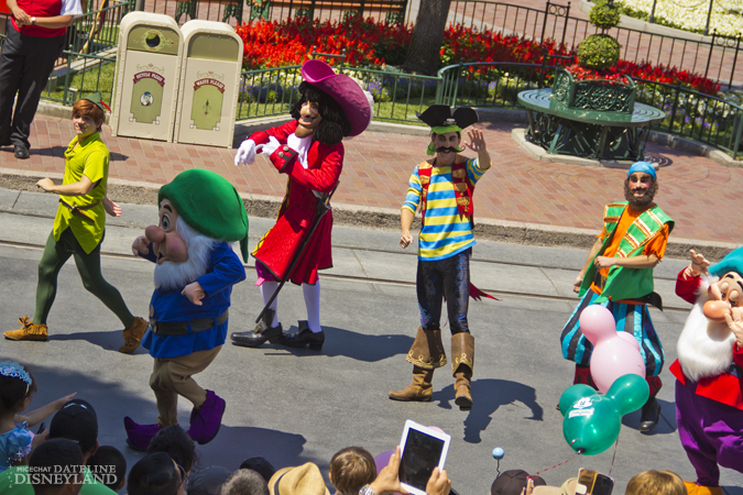 disneyland birthday, Disneyland celebrates its 57th birthday and U.S.A. Olympic Volleyball teams on parade