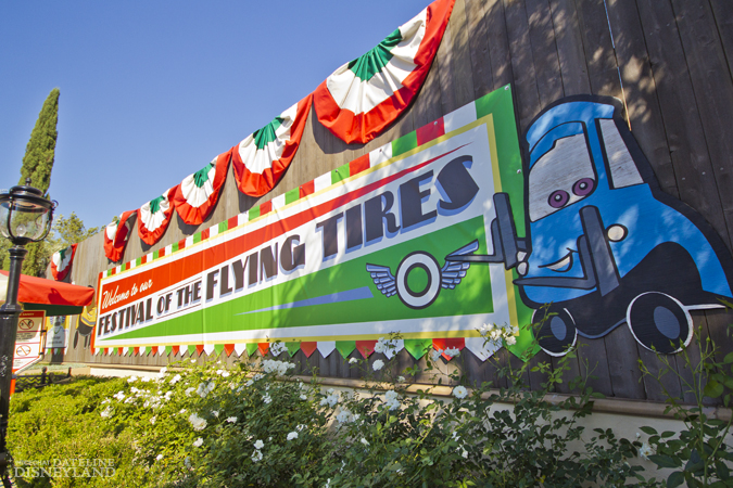 Luigi's Flying Tires, Disneyland removes beach balls, speeds up Luigi&#8217;s Flying Tires in Cars Land
