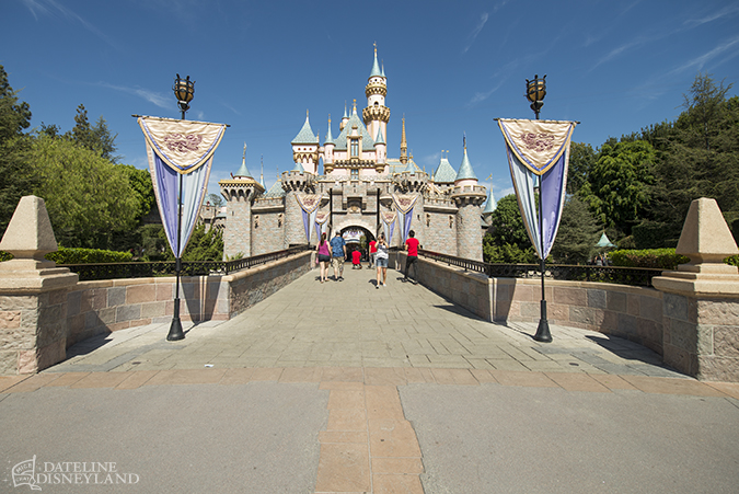 Sleeping Beauty Castle, Disneyland&#8217;s iconic Sleeping Beauty Castle gets safer as the first sign of the holidays arrives