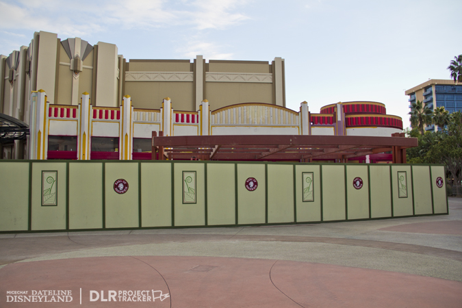 holidays, First signs of the holidays appear at Disneyland as construction projects continue