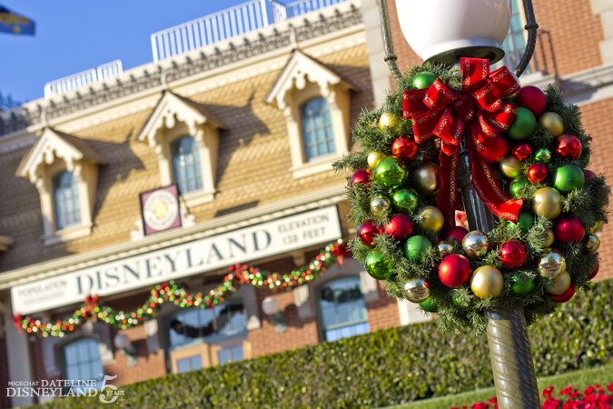 candy canes, Candy canes and Candlelight return to Disneyland as the busy holiday season continues