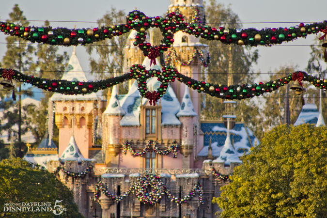 candy canes, Candy canes and Candlelight return to Disneyland as the busy holiday season continues