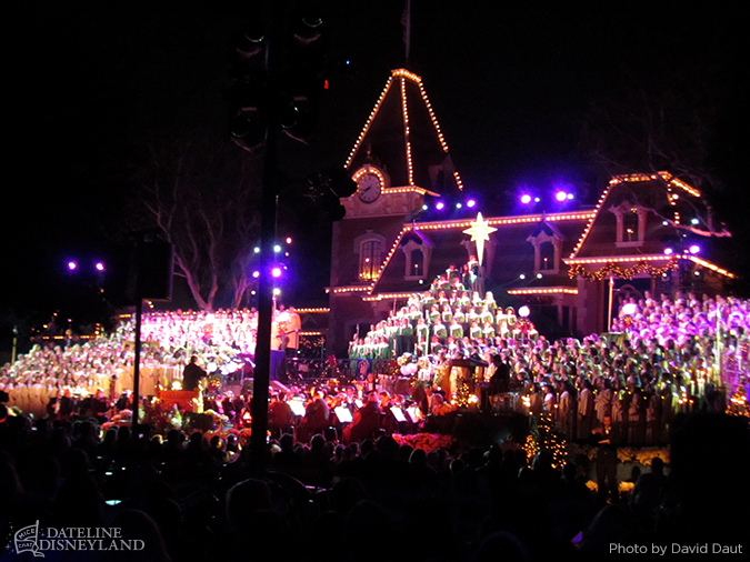 Frozen Fun, Candlelight lights up the holidays as Frozen Fun takes over the Disneyland Resort