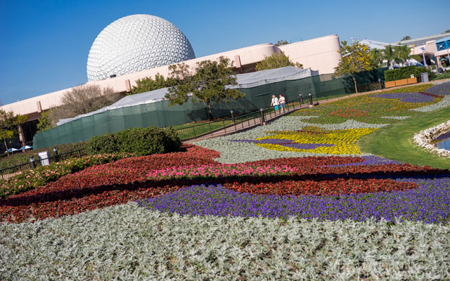 , Flower and Garden Arriving at Epcot